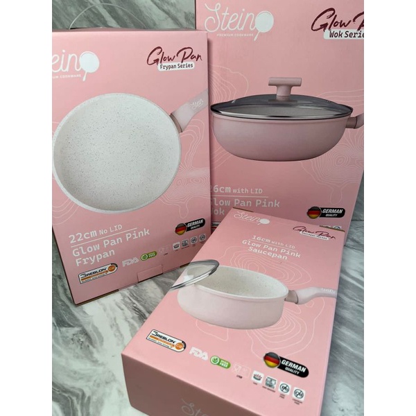 Stein Cookware Glow pan / Paket Glowpan Steincookware Series Satuan