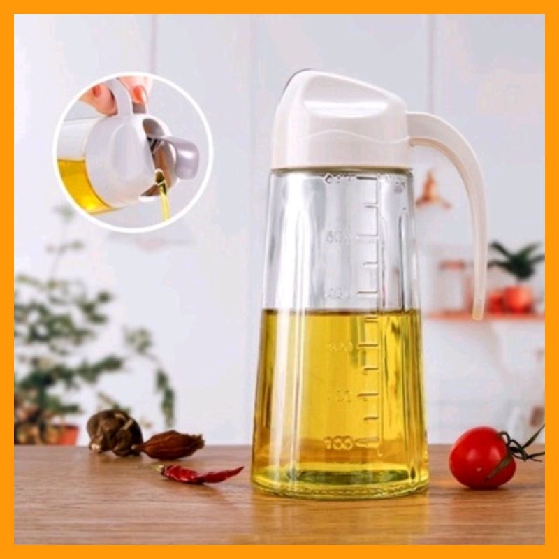 [COD] OIL POT 630ML - BOTO KACA TEMPAT MINYAK GORENG