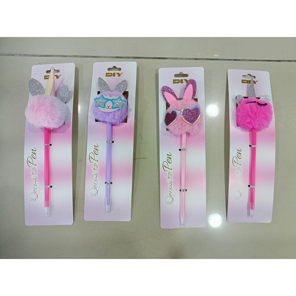 

Bulpen Pompom Motif Lucu