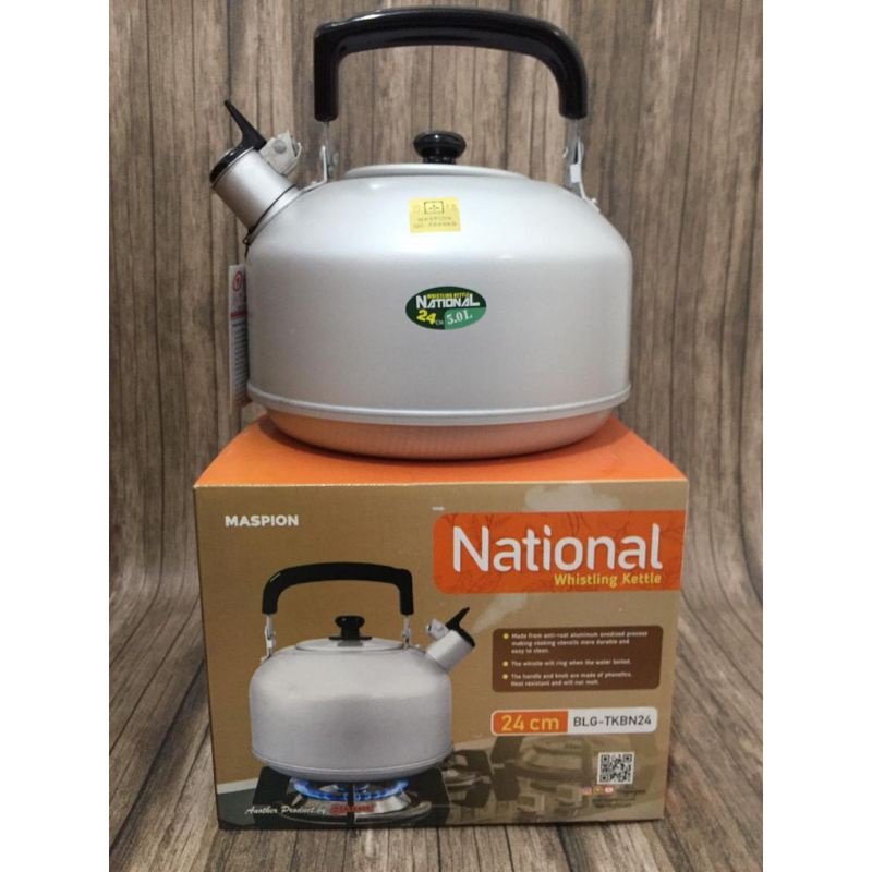 TEKO BUNYI MASPION /TEKO SIUL MASPION /WHISTLING KETTLE NATIONAL /TEKO BUNYI MASPION / KETEL SIUL BU