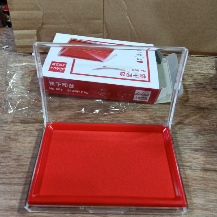 

Stm Stamp Pad Tinta / Stempel Merah / Bantalan Stempel