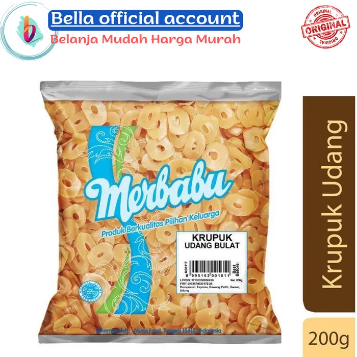 

Merbabu Kerupuk Udang Bulat 200 gr