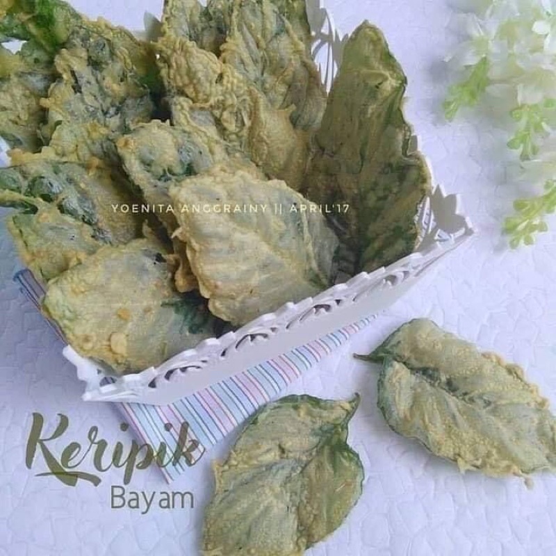 

kripik Bayam