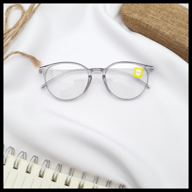Kacamata Photocromic Wanita Frame 21471 Clear/Bening Bisa Minus/Plus