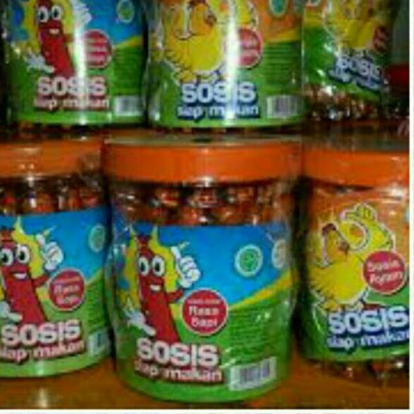 

パ So Nice Sosis Toples ayam/sapi isi 24pc/ toples へ