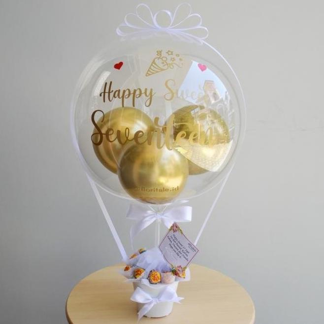 

CUSTOM BUKET BALON BUNGA WISUDA FERRERO ROCHER/CHUPA CHUPS/SNACK HTYJ695464Y