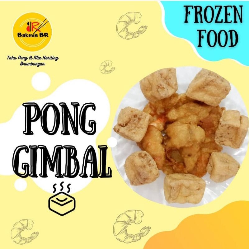 

FROZEN FOOD TAHU PONG & GIMBAL. OLEH OLEH KHAS SEMARANG. MAKANAN SIAP SAJI