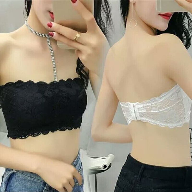 MOORB017( COD) KEMBEN CROP BRUKAT BH Bra Dalaman wanita termurah best seller bahan tidak gatal