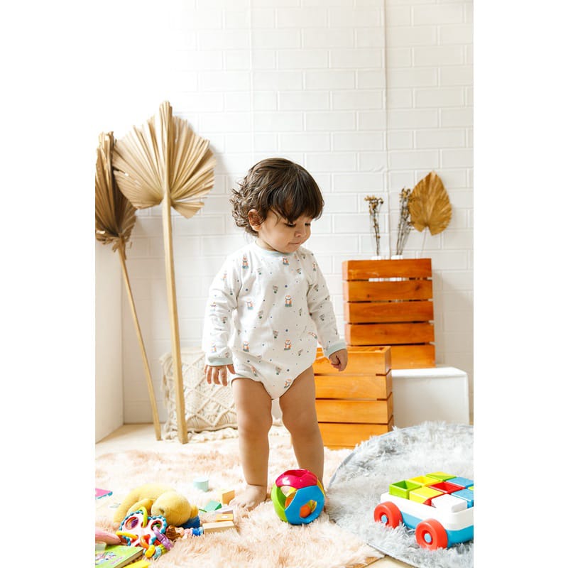 KOTTONVILLE HIDE ROMPER BAJU SETELAN ANAK BAYI ESSENTIALS HIDE ROMPER ISI 2 SIZE 0-2 TAHUN UNISEX