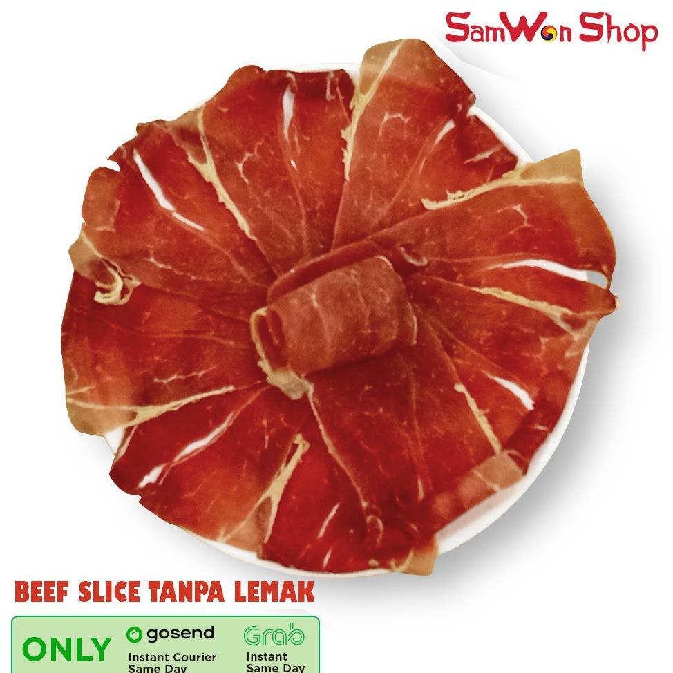 

[BAYAR DITEMPAT] BEEF SLICE TANPA LEMAK FRESH 1 KG - DAGING SAPI IRIS YAKINIKU YOSHINOYA SHABU RICEBOWL