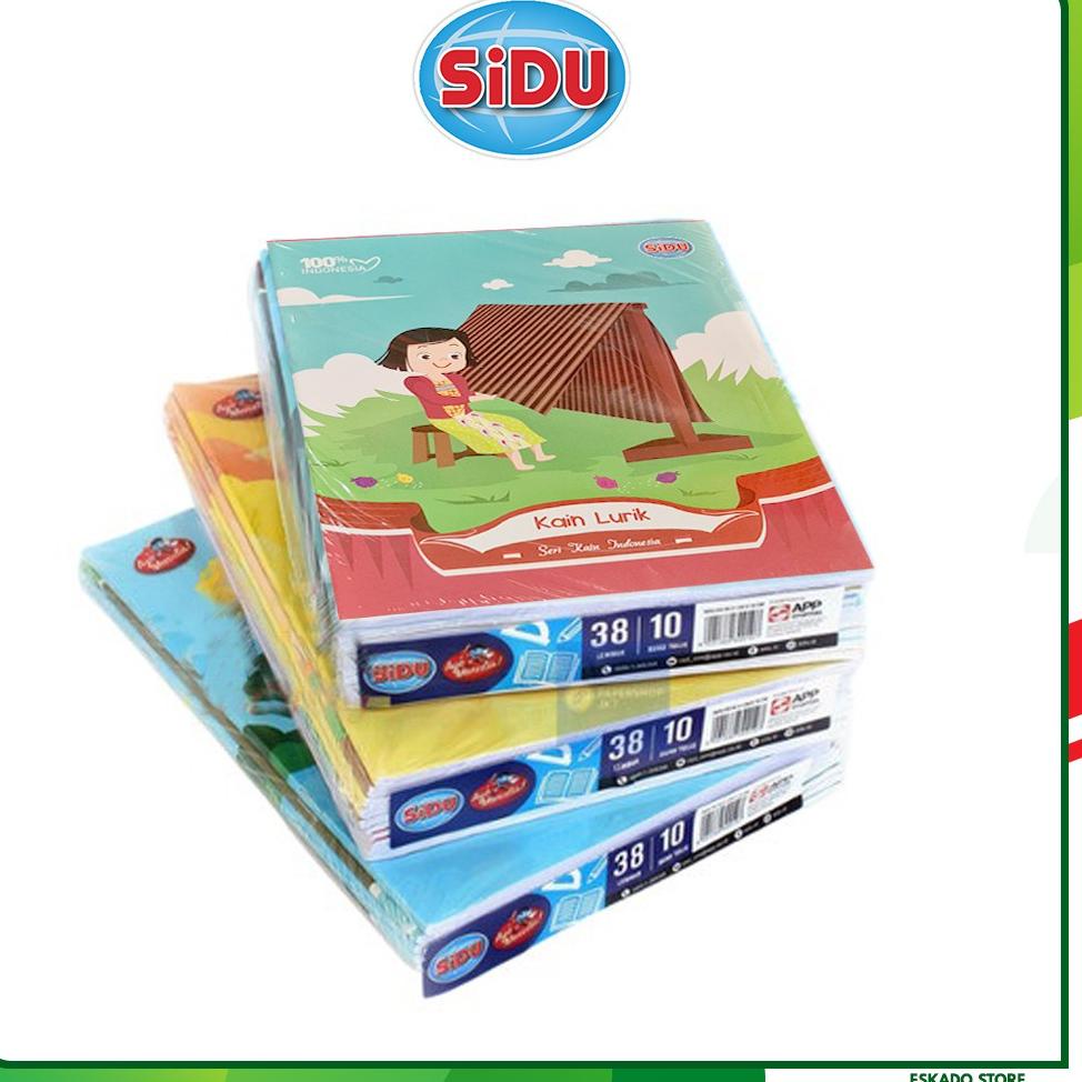 

{Y-KL}♬❥ Buku Tulis SIDU 38 / Sinar Dunia 38 Lembar pasti dikirim