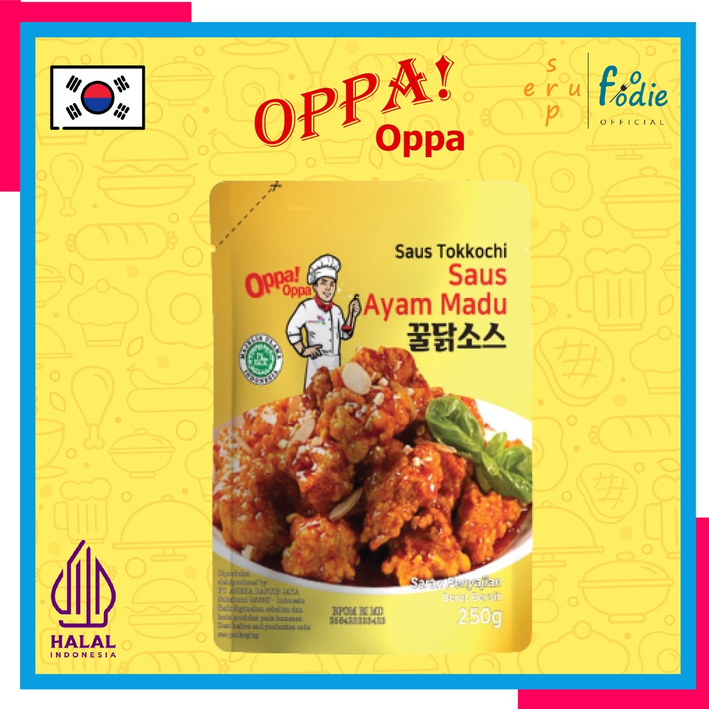 

SUPERFOODIE Saus Ayam Madu / Bumbu Saos Ayam Madu / Cemilan Bumbu Sauce Ayam Madu / Jajanan Sehat Korean Food Bumbu Korea Ayam Madu Berat 250, 500, 1000 Gram