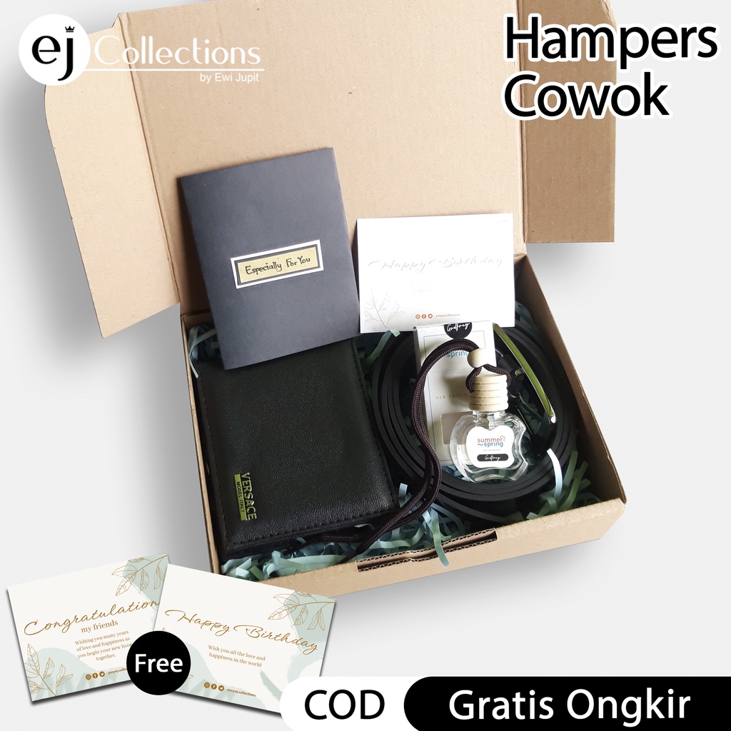 Hampers Kado Ulang Tahun Cowok Suami Anniversary Pernikahan Wedding Wisuda PREMIUM UNIK EXCLUSIVE