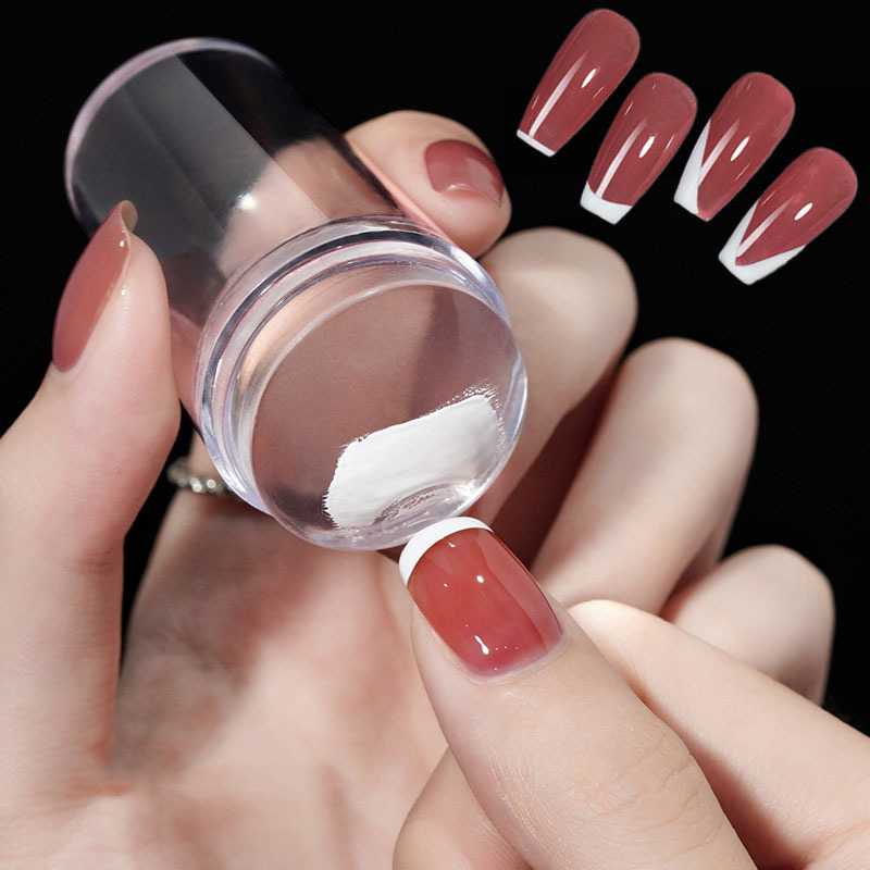 HEONYIRRY Stamp Kuku Silicone Nail Stamper Nail Art - MD09 ( Mughnii )