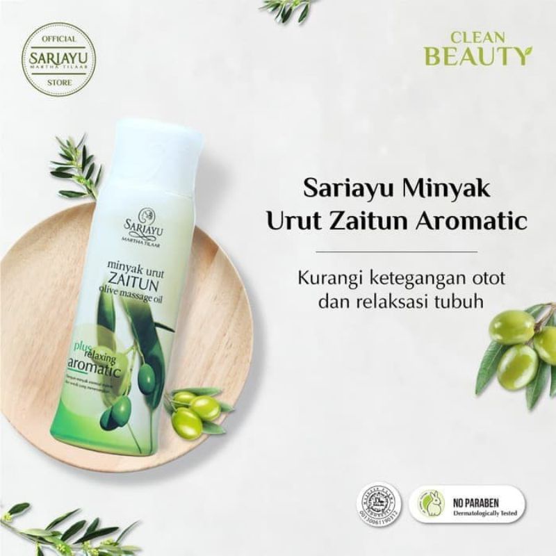 Jual Sariayu Minyak Urut Zaitun Aromatic Ml Shopee Indonesia