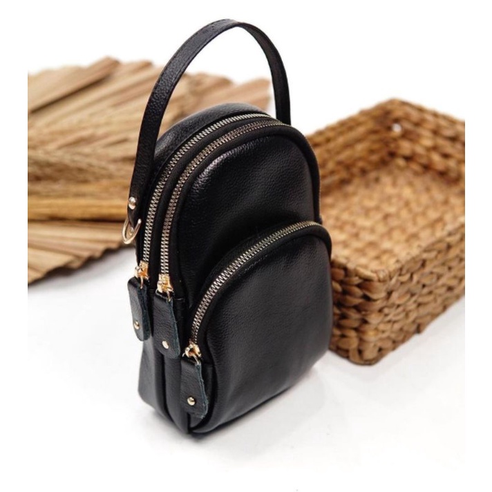 KERAJINAN TAS KULIT SAPI ASLI Tas Selempang Wanita Terbaru Asli Garut Sukaregang Papirut