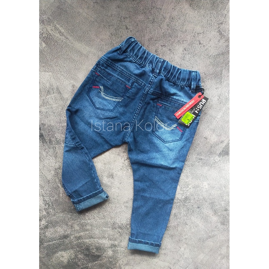 Celana Jeans Anak 4-12 thn / Celana Panjang Jeans Anak Pria / Celana Panjang Denim / Celana Levis Tanggung Anak