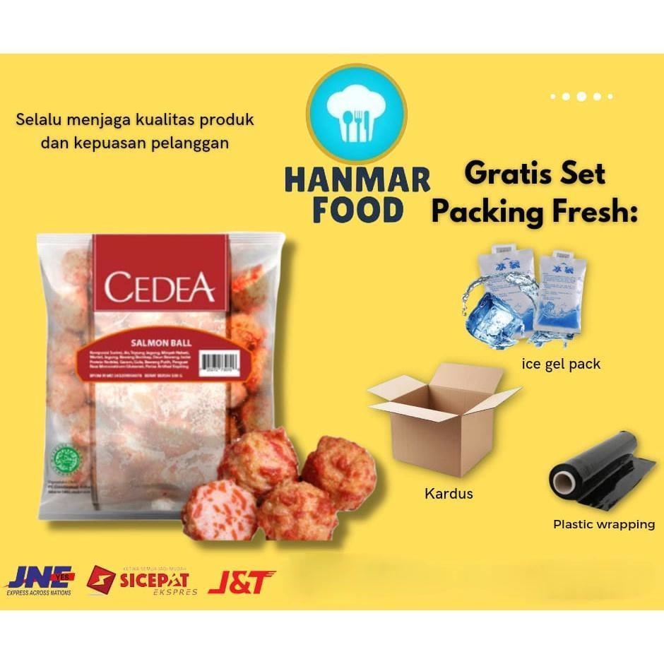 

Cedea Salmon Ball Berat 500 Gr