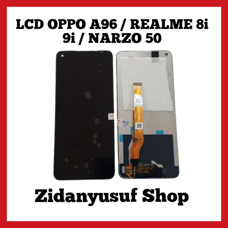 LCD TOUCHSCREEN OPPO A96 / REEALME 8i 9i / NARZO 50 FULLSET