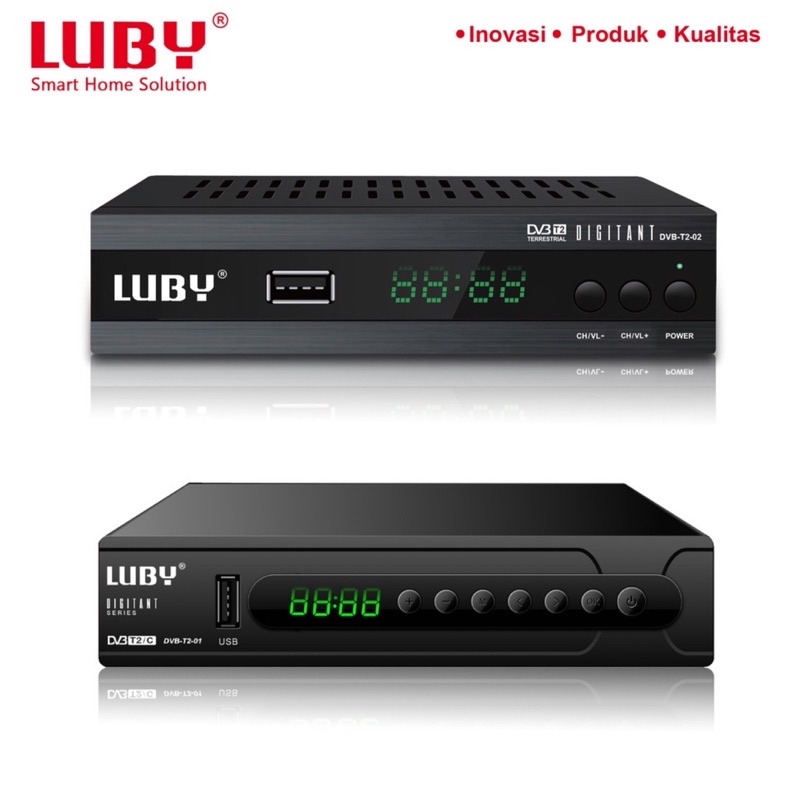 Set Top Box TV Digital Original - STB Luby Matrix Advance etc - Set up box