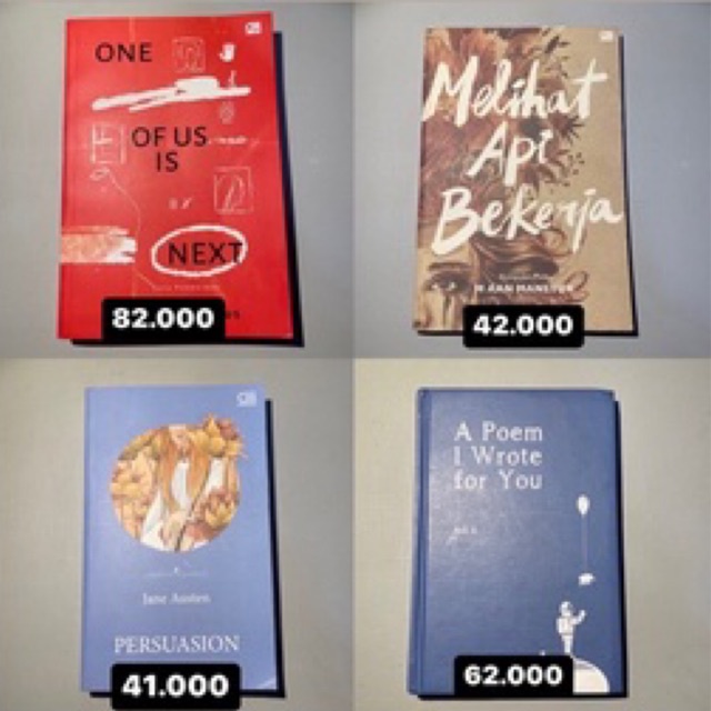 buku preloved melihat api bekerja persuasion one of us is next a poem i wrote for you english classi