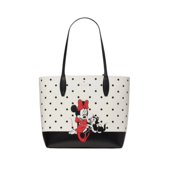 Disney X Kate Spade New york minnie mouse tote bag