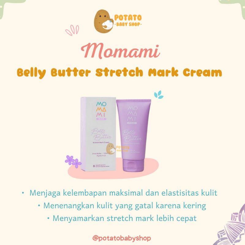 Momami Belly Butter Stretch Mark Cream 125ml