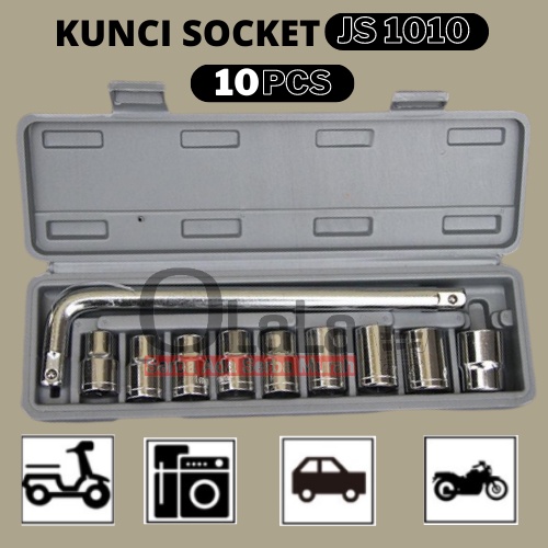 ( OJE ) KUNCI SOCKET SET 10PCS JS-1010