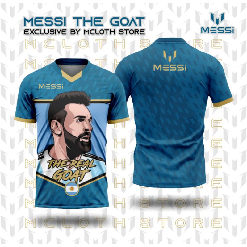 JERSEY PIALA DUNIA ARGENTINA 2022 MESSI TERBARU EDISI JUARA