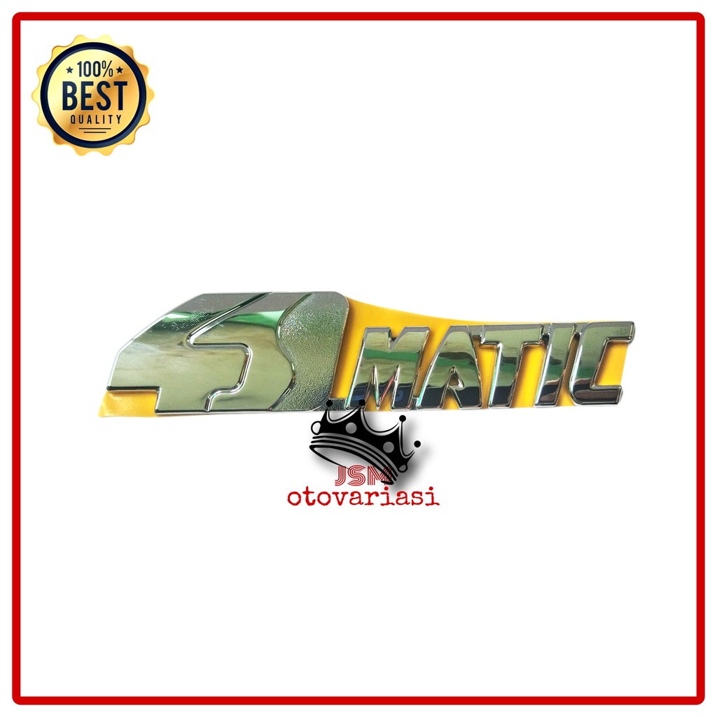Emblem 4Matic Original Toyota/ Emblem Bagasi 4Matic Toyota Avanza/ Toyota Rush