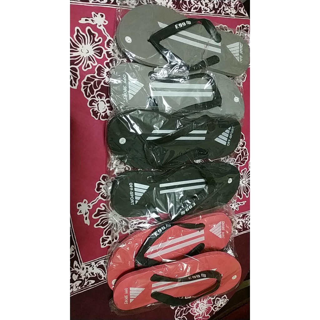 Sandal Jepit Pria Sport Model Off-Sport | Sendal Distro Surfing Casual | Sandal Jepit Santai Sandal Pria