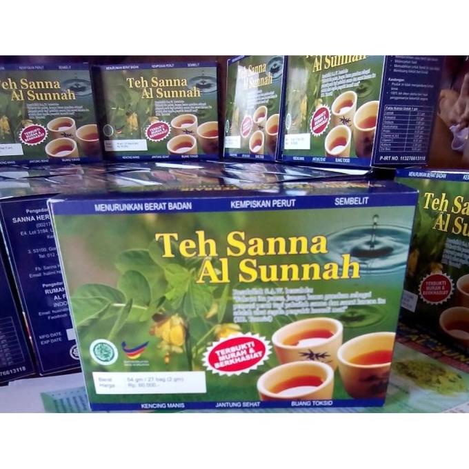 

[BISA COD] Teh Sanna Al Sunnah / Teh Pelangsing Herbal / Teh Penurun Berat Badan