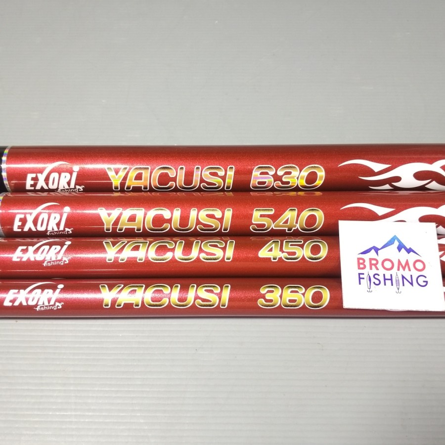 Joran Tegek EXORI YACUSI 360 450 540 630 / pole baronang