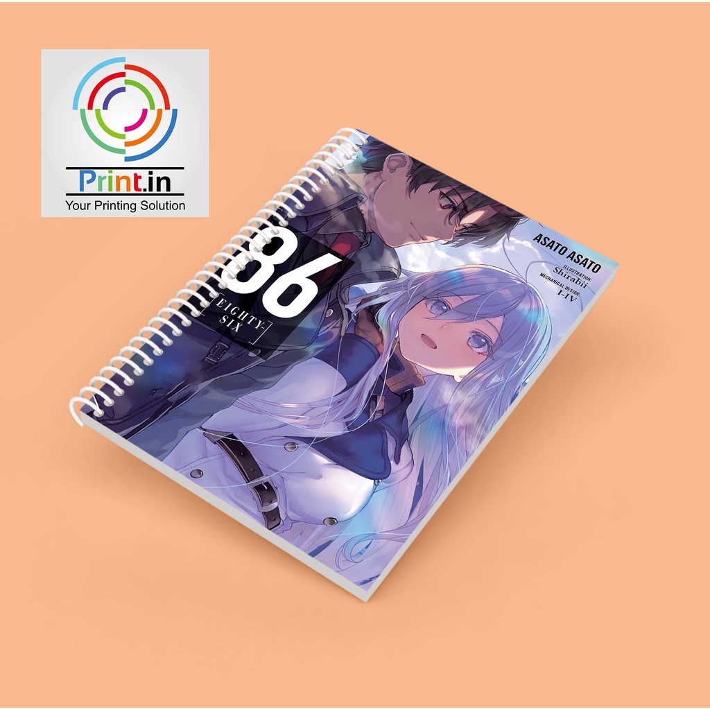 

Notebook Spiral Anime 86 Eighty Six M2 Hardcover dan Softcover