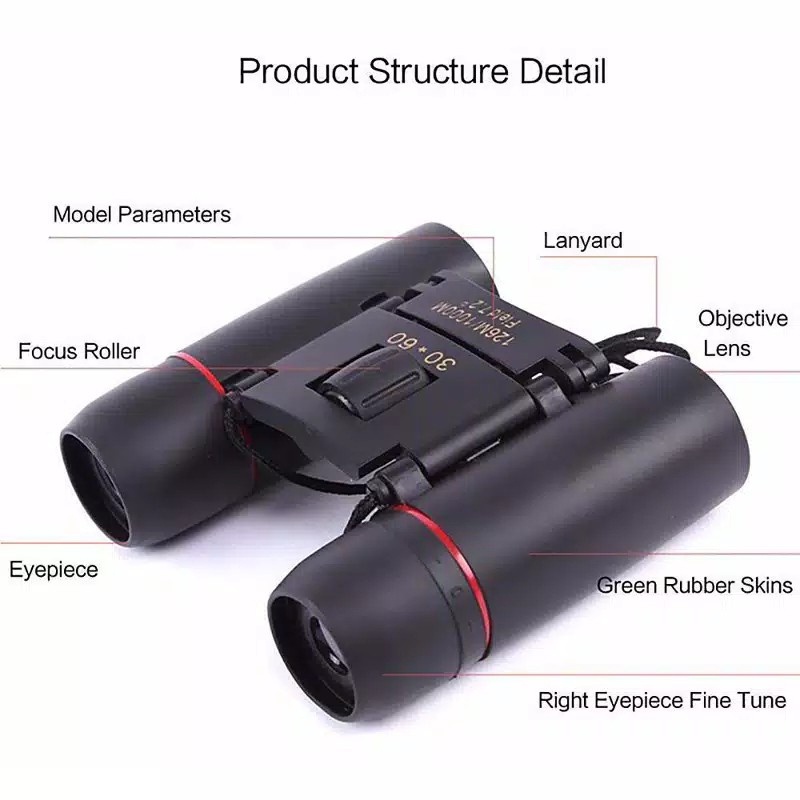 Teropong binocular jarak jauh original kekeran objek jauh alat camping/hiking