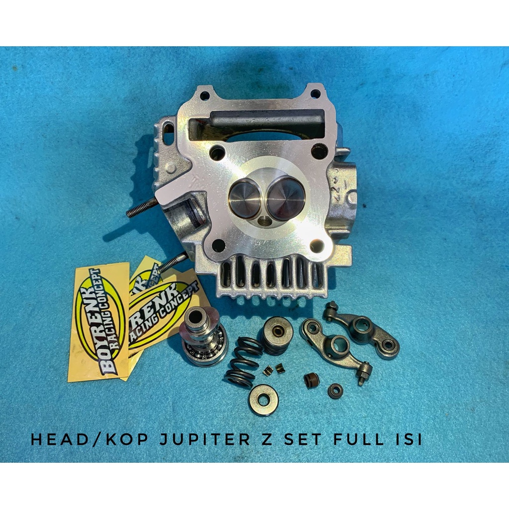 HEAD/KOP JUPITER Z VEGA 130cc 150CC FULL ISI KLEP 26/23 27/23  28/24 29/24 30/25 - BOYRENK RACING