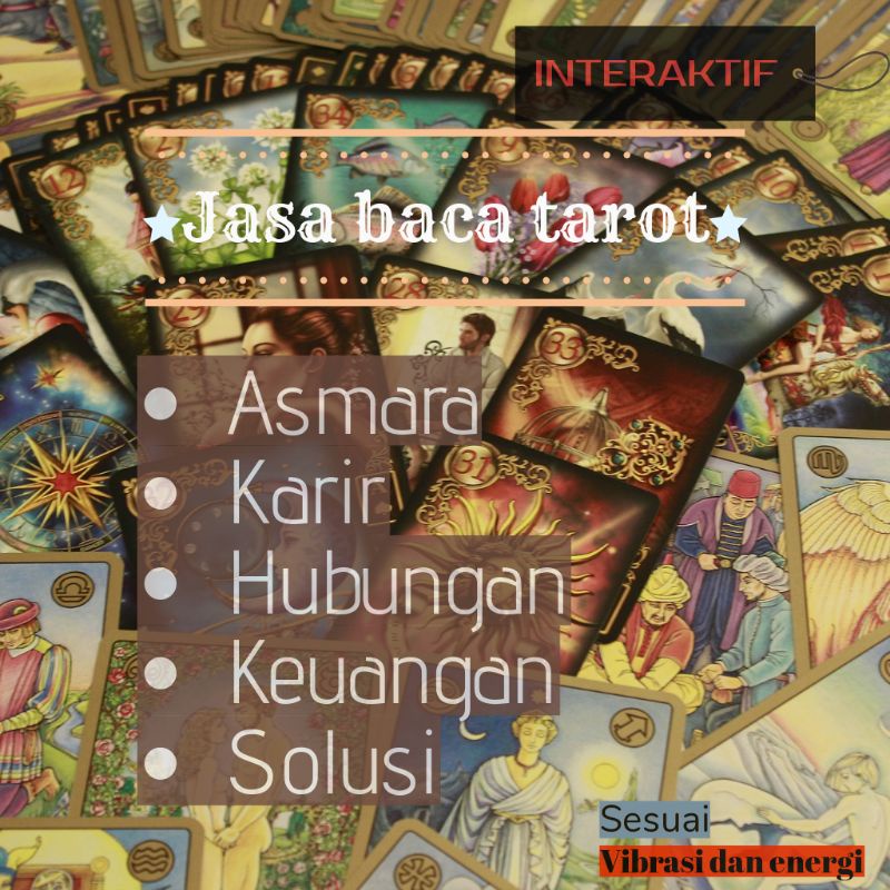 Jasa baca tarot (Reading tarot)