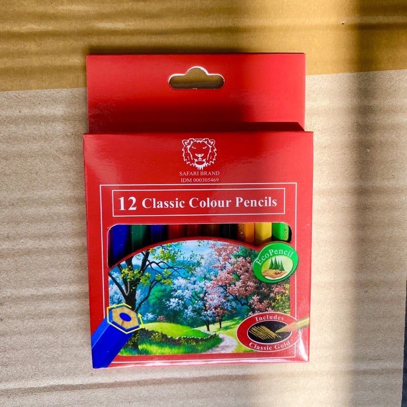 

Pensil Warna 12W Pendek SAFARI