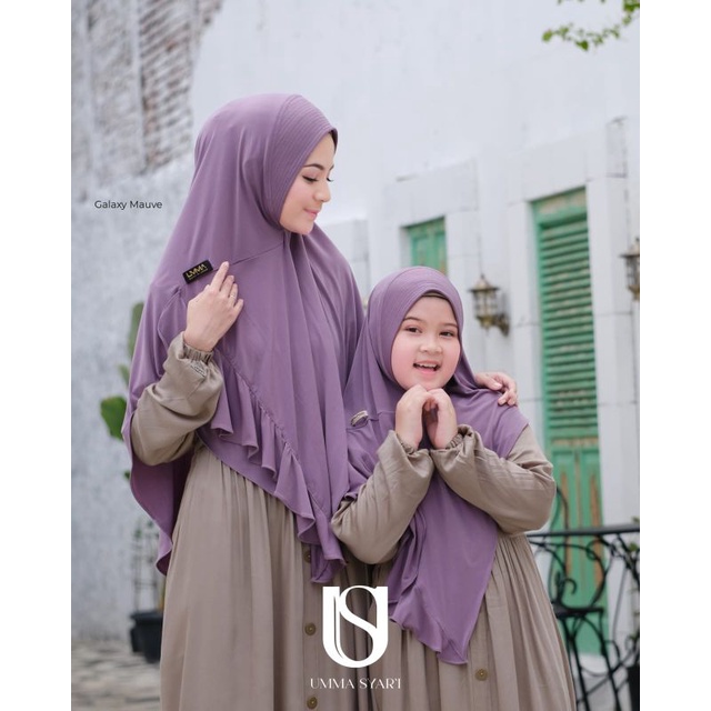 Jilbab instan Antem  Alami Bergo ori Umma syari