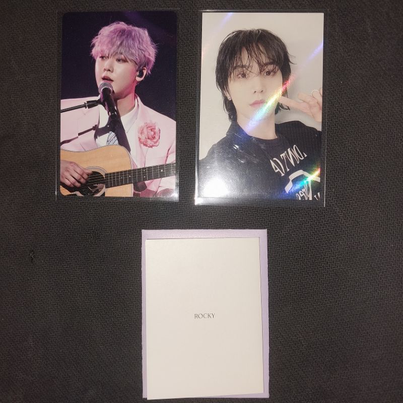 PC PHOTOCARD ASTRO SANHA STARLIGHT ROCKY MAKESTAR ALL YOURS DAN MESSAGE CARD ONE AND ONLY ONO