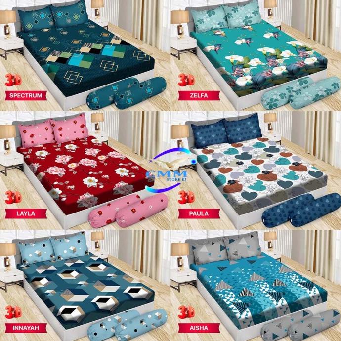Sprei Bonita 180X200 Sprei 160X200 Bonita Motif Embos Original 100%