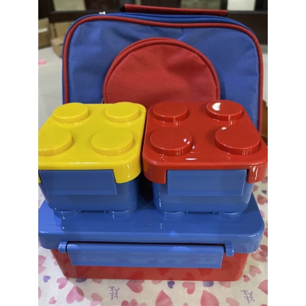 Technoplast - Tempat makan model blocks lego