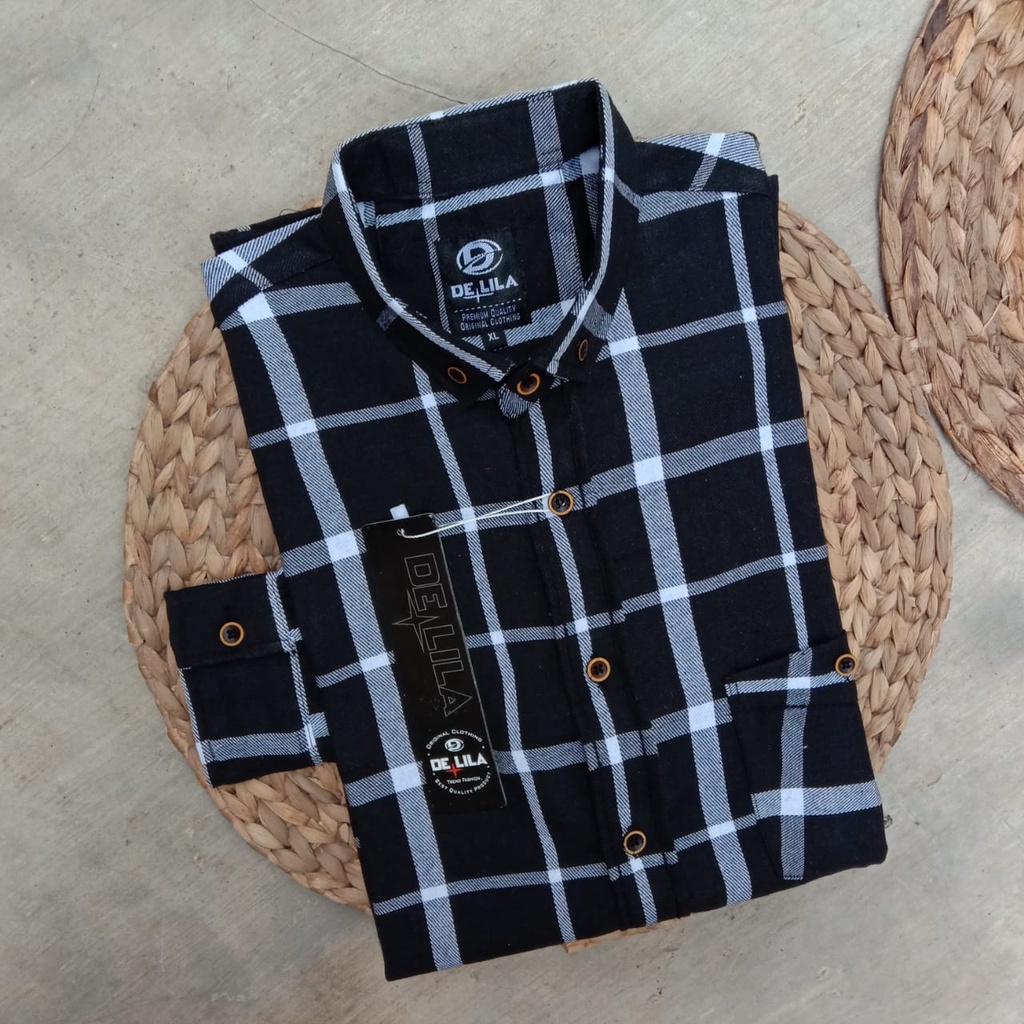 KEMEJA FLANEL PRIA HEM DISTRO FLANNEL LENGAN PANJANG PENDEK LAKI LAKI BAJU PAKAIAN
