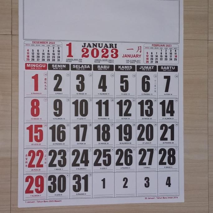 

Kalender Kerja Jumbo 2023