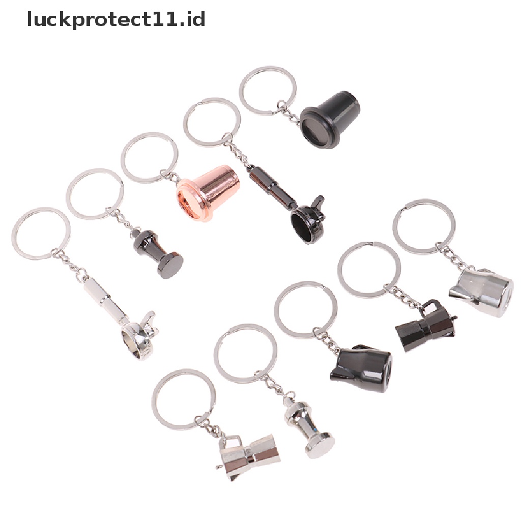 /Fashion Hot//// Kreatif Kopi Gantungan Kunci Coffee Handle Keyring Portable Kopi Aksesoris Hadiah.