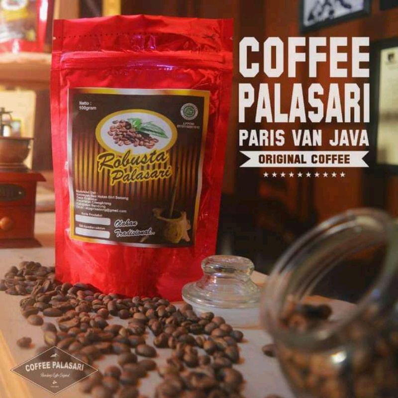 

KOPI ROBUSTA BUKIT PALASARI 250gr