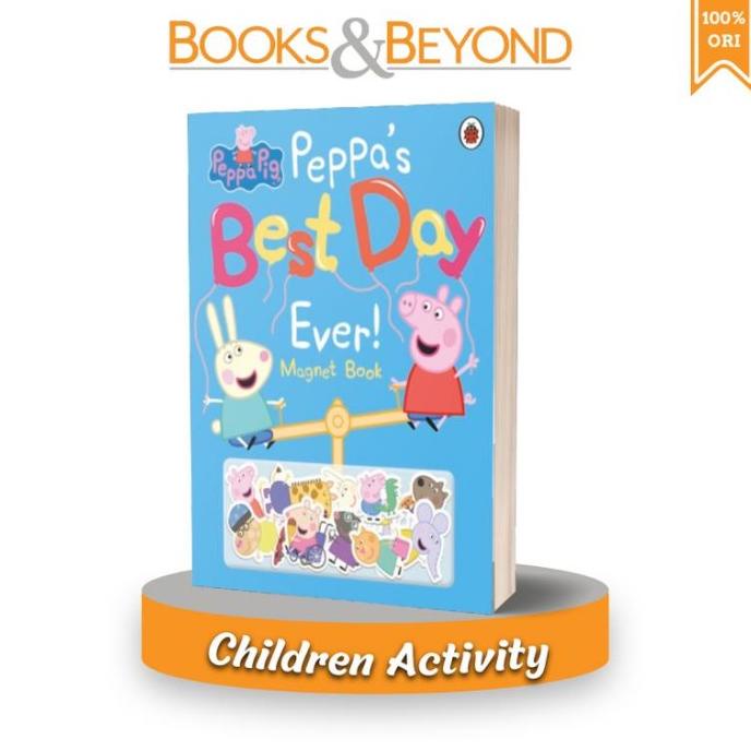 

Peppa Pig: Peppa's Best Day Ever (Magnet Book) (HB)