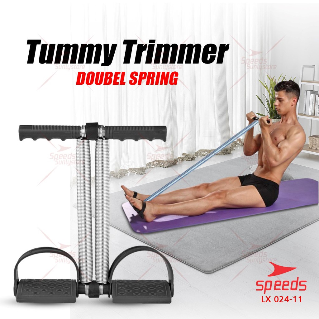 Tummy Trimmer Alat Fitness  Olahraga Pengecil Perut dan Pembakar Lemak