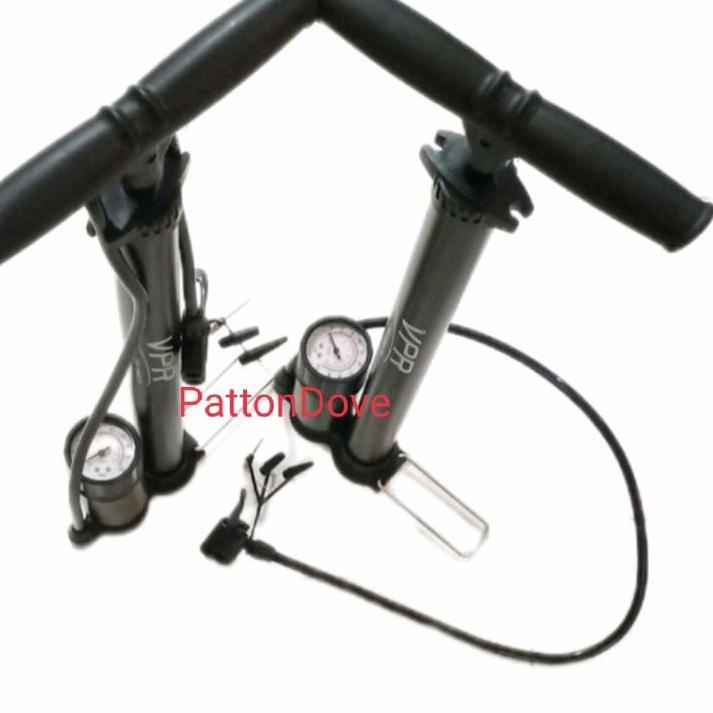 Booming POMPA ANGIN SEPEDA MOTOR TABUNG METER ORI TERBAIK