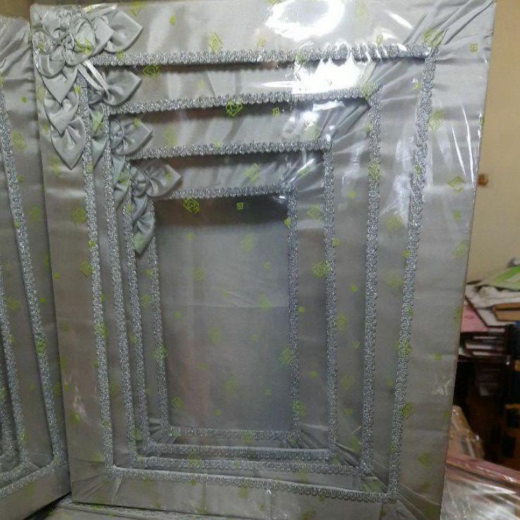 

Terlaris!! Kotak Hantaran Seserahan Tutup Mika isi 4 warna silver